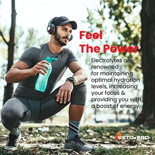 Keto-Pro Keto Electrolytes 80g | Electrolyte Powder Sachets for Extra Convenience - TrustMedUSA
