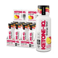 Ketone-IQ Exogenous Ketone Energy Shots with Caffeine - 12 Pack of Green Tea Caffeine Shots with 5g Bioidentical Ketones and B Vitamins - Fast Acting, On The Go Clean Energy Drink (Raspberry Lemonade) - TrustMedUSA