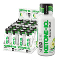 Ketone-IQ Ketone Energy Shots - 100mg Green Tea Caffeine, 5g Exogenous Ketones, and B Vitamins - 24 On The Go Caffeine Shots - Fast Acting Energy Drink (Green Apple) - TrustMedUSA