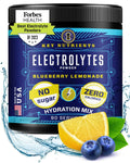 KEY NUTRIENTS Multivitamin Electrolytes Powder No Sugar - Fresh Blueberry Lemonade - TrustMedUSA