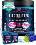 KEY NUTRIENTS Multivitamin Electrolytes Powder No Sugar - Tempting Blue Raspberry - TrustMedUSA