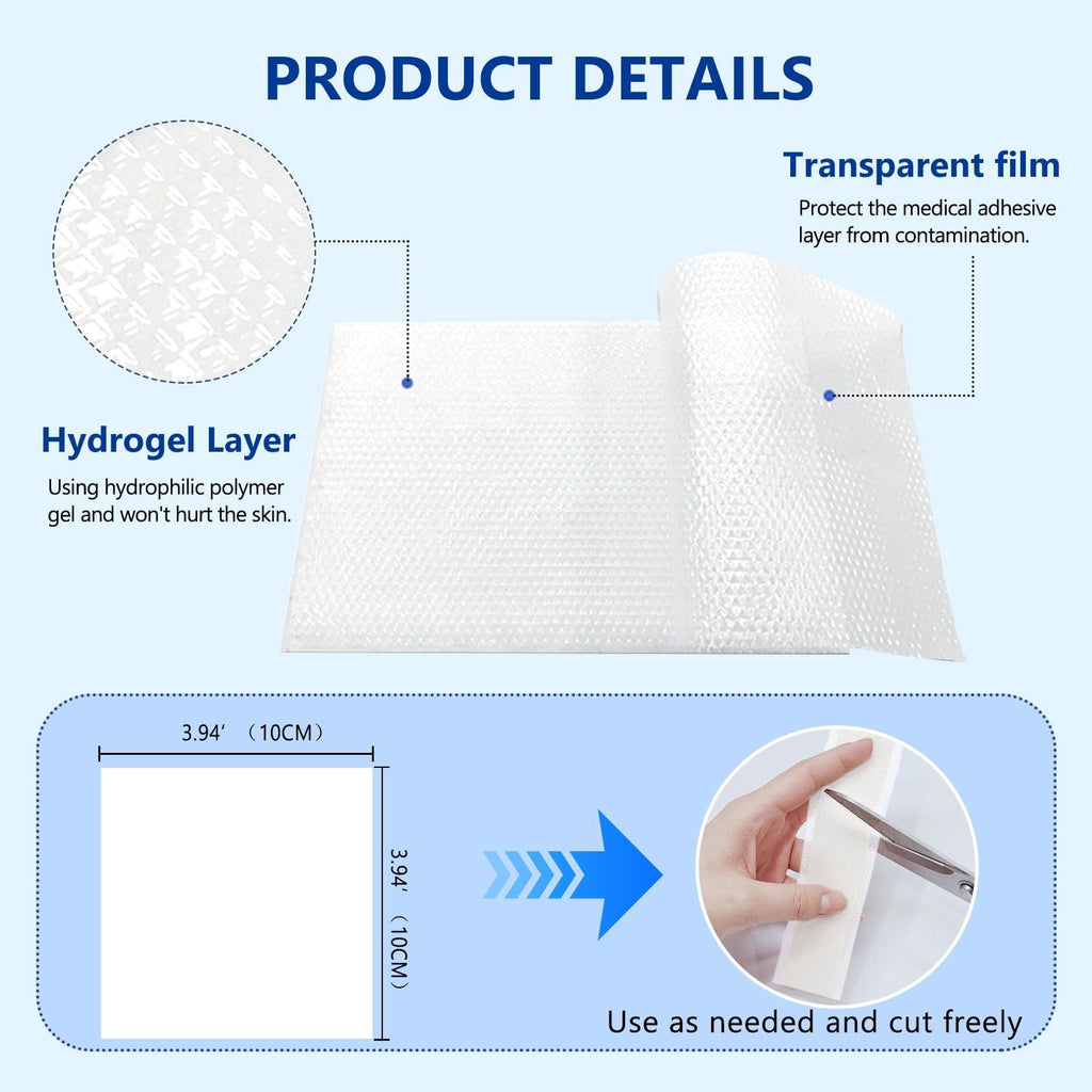 KIbabyDI Professional Lidocaine Pain Relief Patches - 20 Count | 4% Medicated Gel Patches for Targeted Joint & Muscle Comfort | Long-Lasting 12-Hour Relief, Ultra-Flexible Design -lb234 - TrustMedUSA