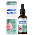Kids Herbal Gut Cleanse Drops, Parasite Cleanse for Humans Liquid with Wormwood, Black Walnut & Probiotics, Supports Digestive & Overall Gut Health for Children (2 oz) - TrustMedUSA
