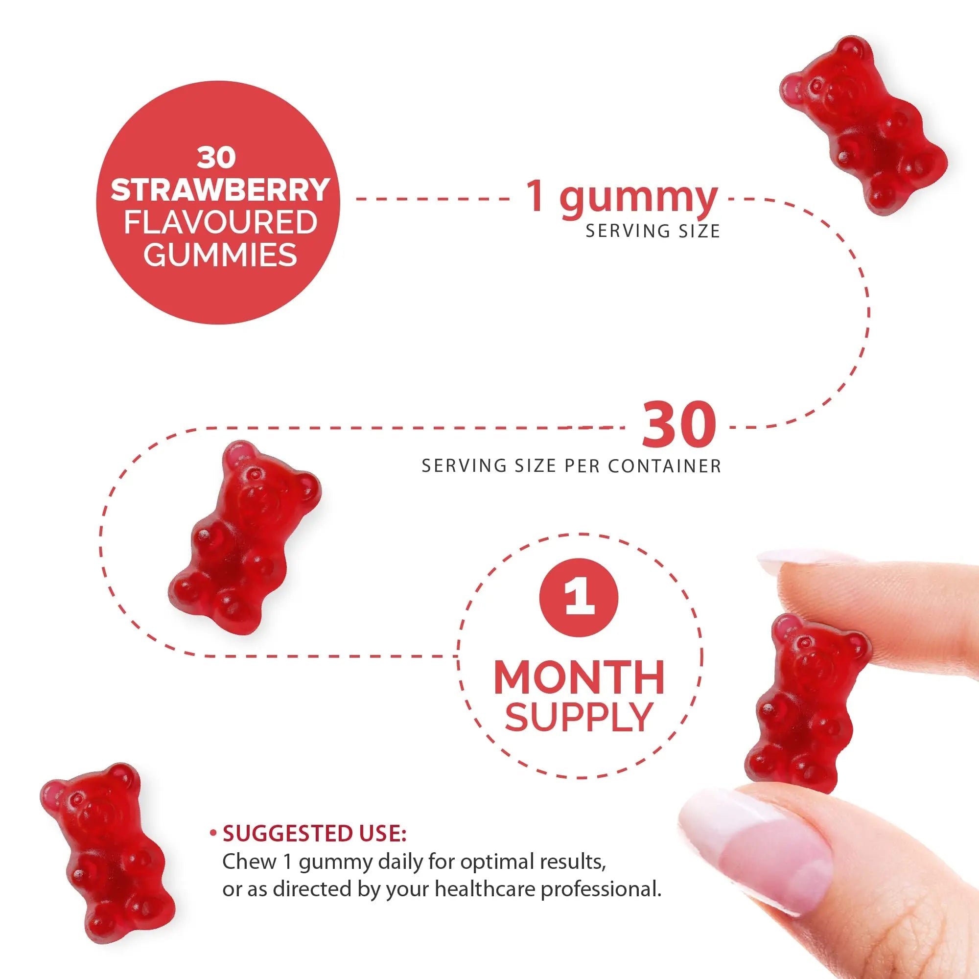 Kids Iron Gummies – Iron Supplement for Kids – Energy & Immune System – Vegan - TrustMedUSA