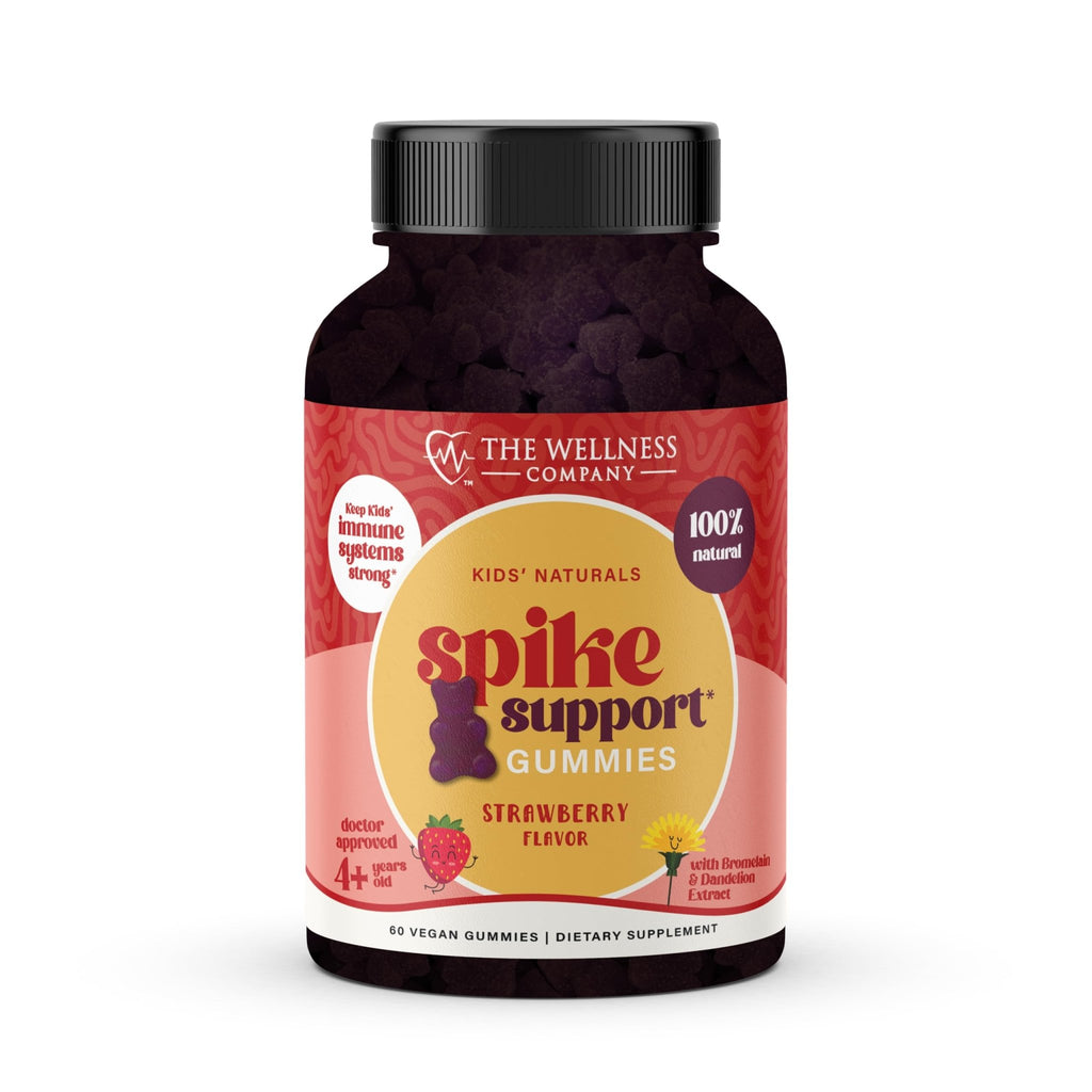Kids Naturals Spike Support Gummies – Year-Round Wellness with Vitamin C, D & Zinc | 60ct (1 Month Supply) - TrustMedUSA