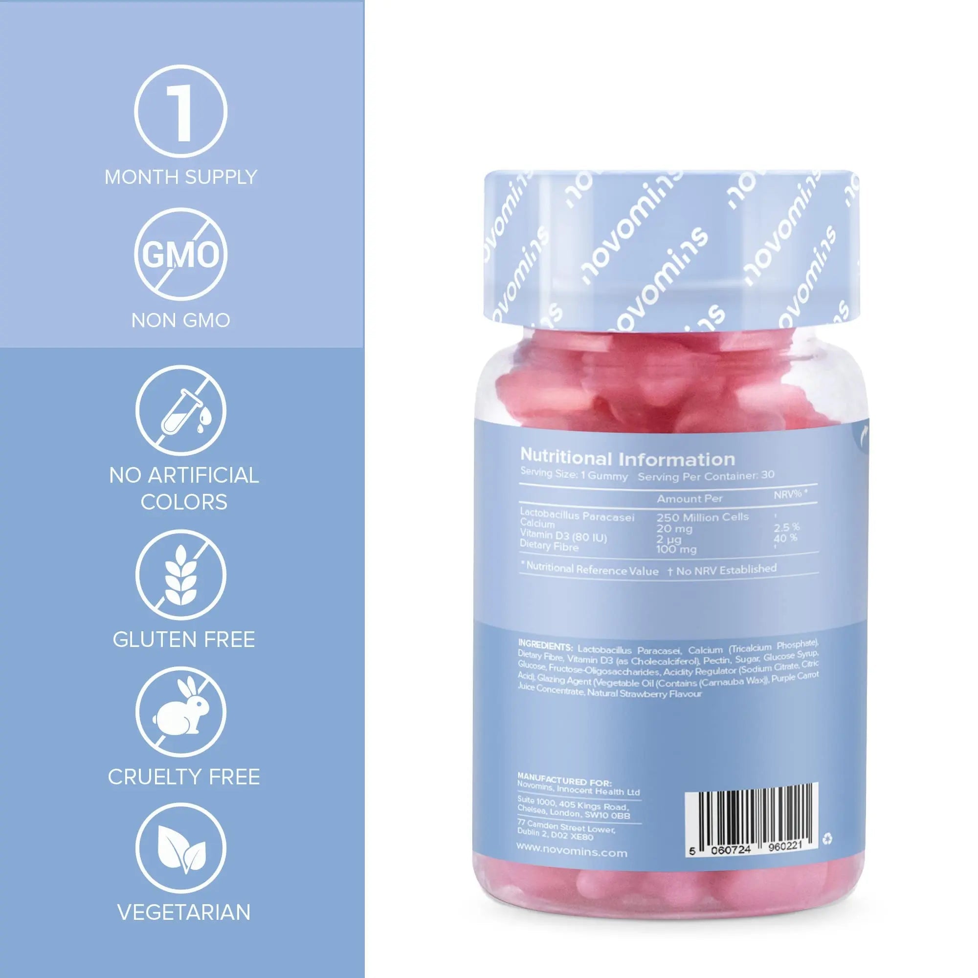 Kids Probiotic Gummies – Probiotics for Children – Kids Kind Tummy Gummies - TrustMedUSA