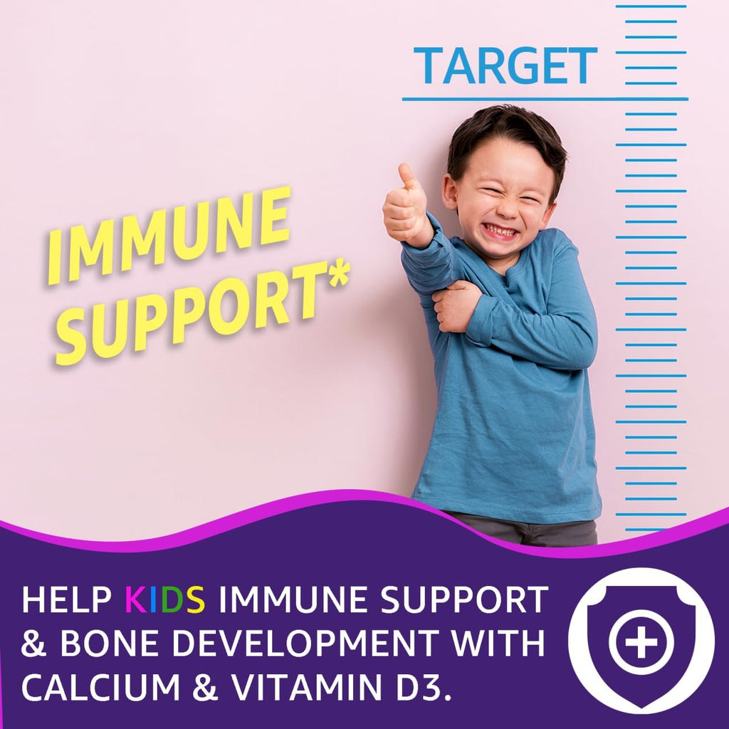 Kids Sleep Gummies - Magnesium Glycinate Gummies, Melatonin Free Sleep Aid | Magnesium, Calcium, D3, B6, L Theanine - TrustMedUSA