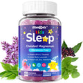 Kids Sleep Gummies, NO Melatonin Sleep Aid Gummies w/ Magnesium Glycinate, Magnesium Malate, L-Theanine, Lavender, B6, Zinc, D3K2 for Restful Sleep, Relax Brain & Muscle, Immune Support, Non-GMO 1Pack - TrustMedUSA