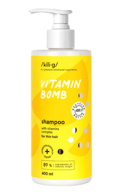 Kilig Vitamin Bomb Shampoo Made in Lithuania Best Quality Donation - Maple Wellness Supplements