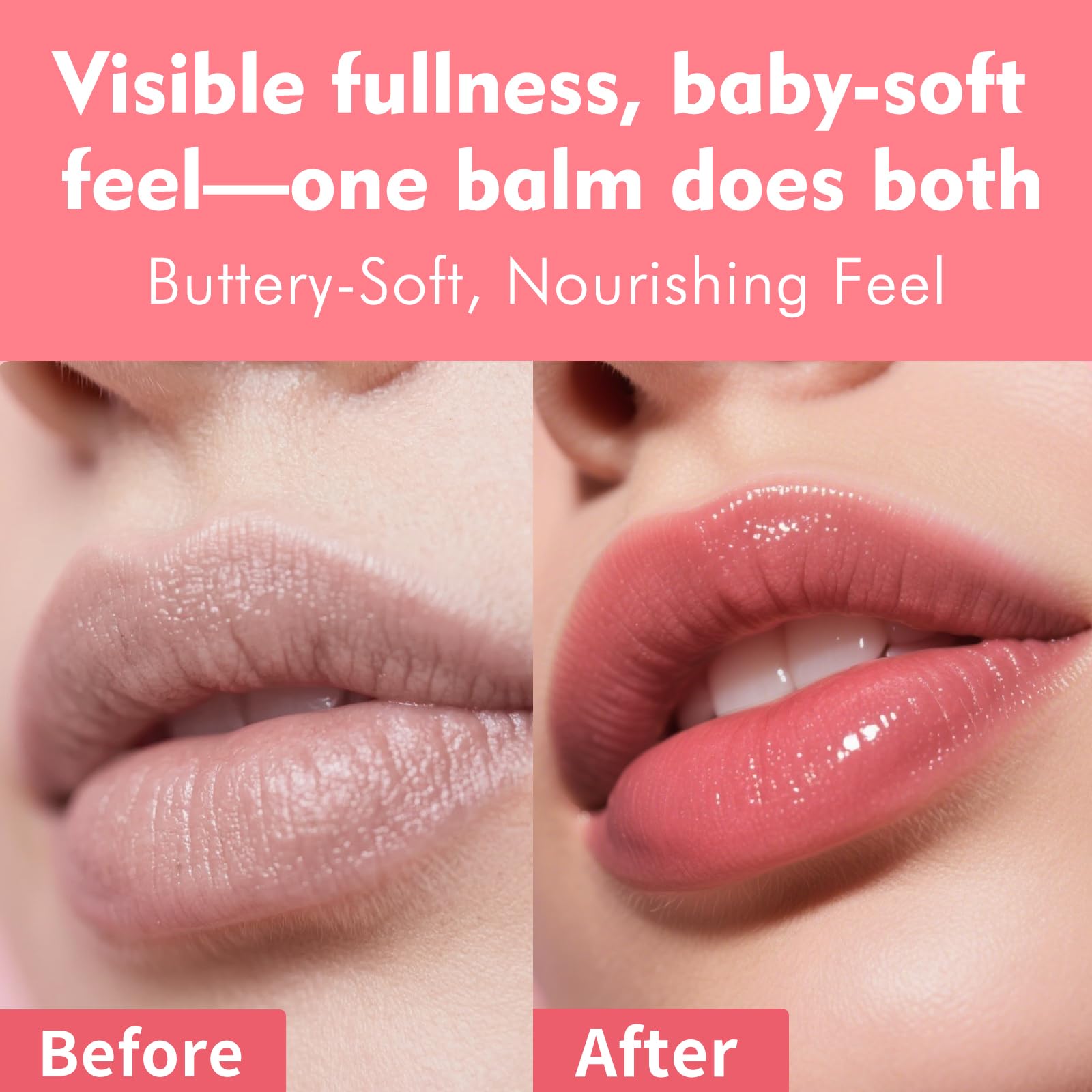 KIMUSE 6 Pcs Tinted Lip Butter Hydration Balm Set, 6 Flavored Shades Hydrating Plumping Gloss with Hyaluronic Acid & Vitamin E, Sheer Tint, Non-Sticky | Vegan Lip Care Makeup for Dry Lips & Daily - TrustMedUSA