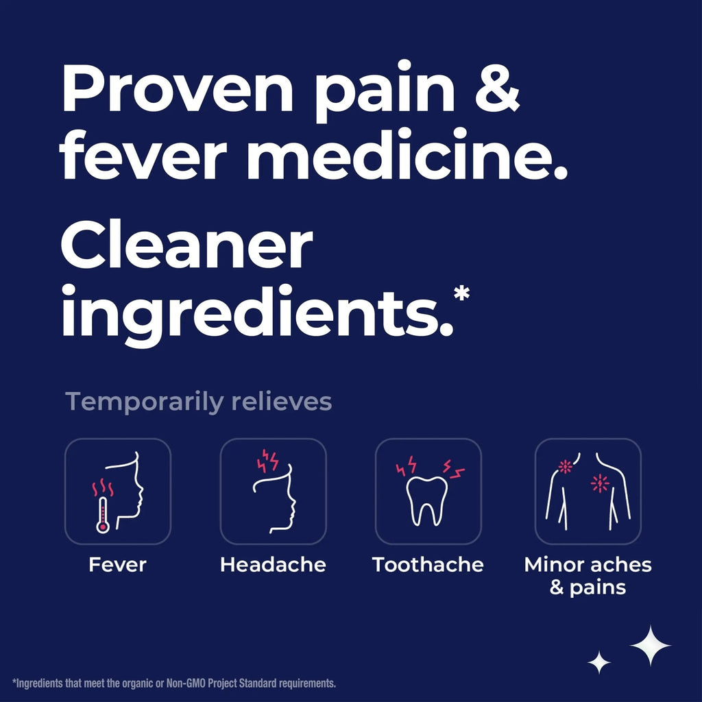 KinderMed Kids' Pain & Fever Medicine, for Ages 2-11 Years, No Dyes, No Artificial Flavors, No Artificial Sweeteners, Vegan, Non-GMO, Gluten Free, Organic Cherry Flavor, Two Pack, 2 x 4 fl. oz - TrustMedUSA