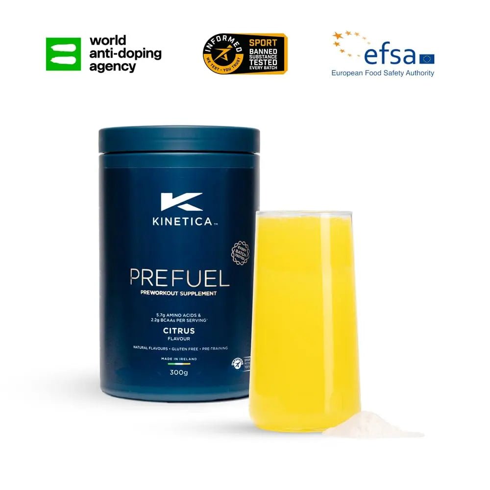 Kinetica PreFuel, Pre Workout, 5.7g Amino Acids & 2.2g BCAA's per Serving, 30 Servings - TrustMedUSA