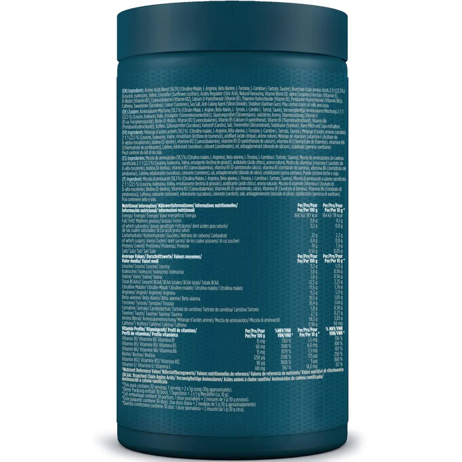 Kinetica PreFuel, Pre Workout, 5.7g Amino Acids & 2.2g BCAA's per Serving, 30 Servings - TrustMedUSA