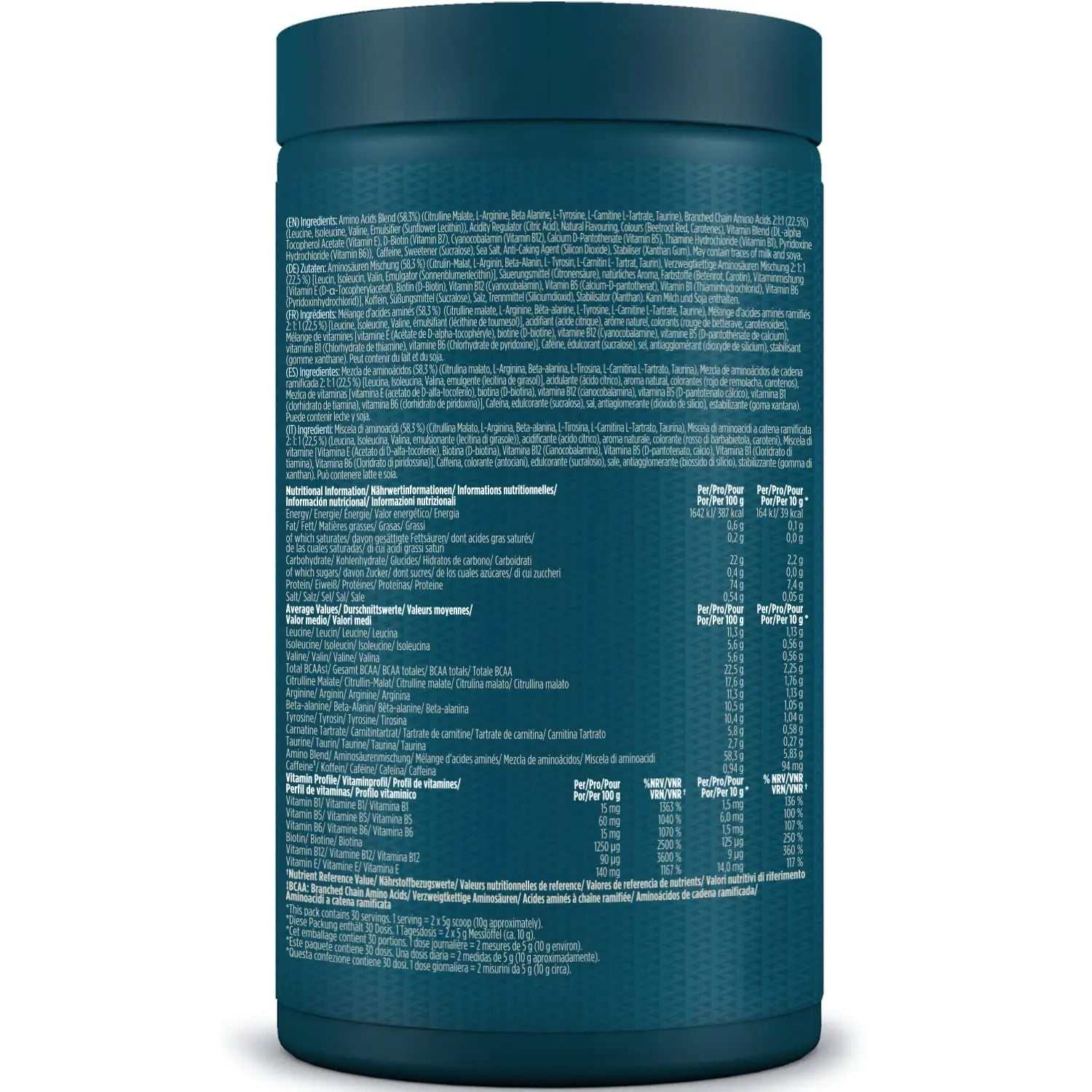 Kinetica PreFuel, Pre Workout, 5.9g Amino Acids & 2.3g BCAA's per Serving, 30 Servings - TrustMedUSA