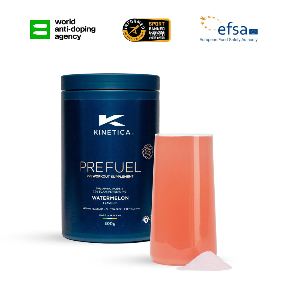 Kinetica PreFuel, Pre Workout, 5.9g Amino Acids & 2.3g BCAA's per Serving, 30 Servings - TrustMedUSA