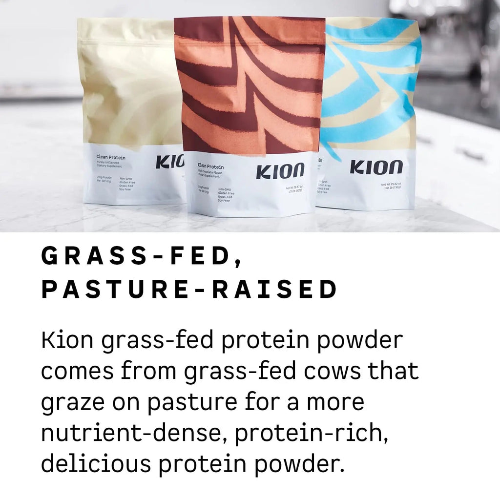 Kion Clean Protein | Grass-Fed & Pasture-Raised Whey Isolate Protein Powder - TrustMedUSA