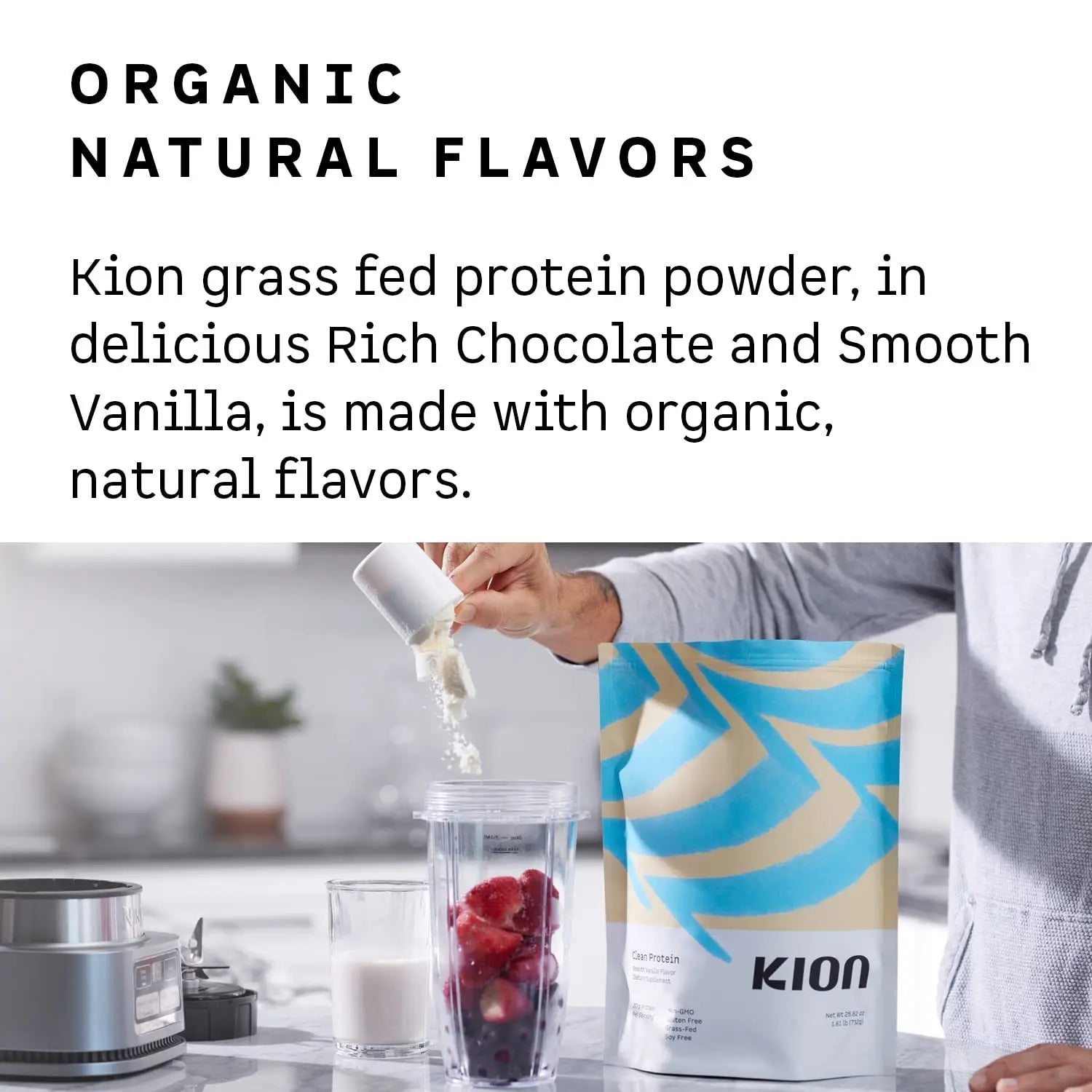 Kion Clean Protein | Grass-Fed & Pasture-Raised Whey Isolate Protein Powder - TrustMedUSA