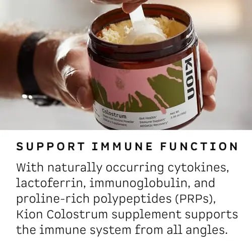 Kion Colostrum | Grass-Fed Bovine | Gut Health and Immune Support | 30 Servings - TrustMedUSA