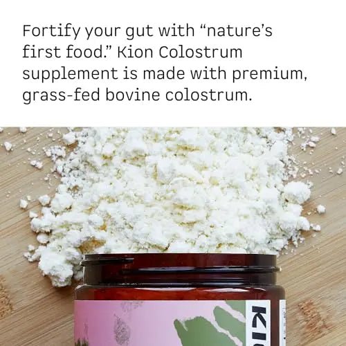 Kion Colostrum | Grass-Fed Bovine | Gut Health and Immune Support | 30 Servings - TrustMedUSA