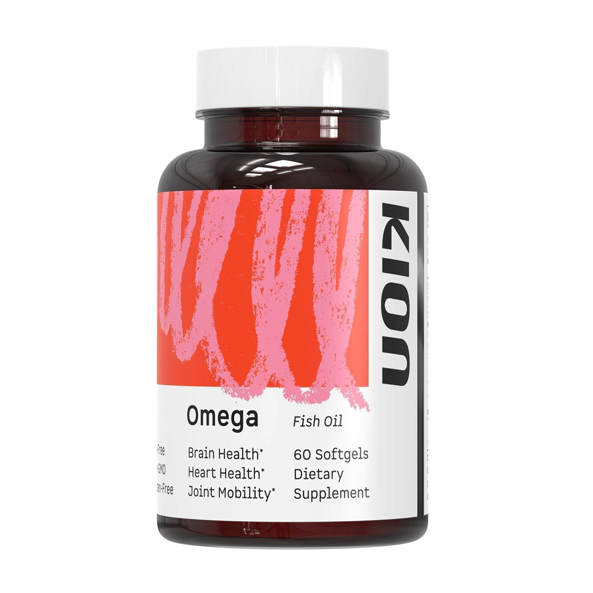 Kion Omega - Omega 3 Fatty Acid Supplements - DHA Supplements - Mini Fish Oil Softgels - Omega 3 DHA EPA Fish Oil Pills - Fish Oil 1,000 mg - 30 Servings - TrustMedUSA