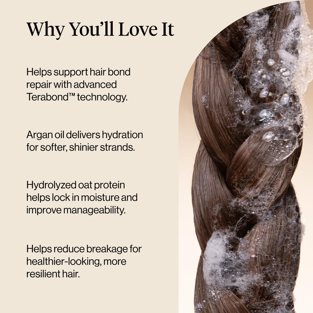 Kitsch Repairing Argan Oil Liquid Conditioner for Women & Men – Argan Oil for Hair, For Shine, Smoothness & Damage Recovery, Hair Repair – Clean, Color-Safe Hair Care - 12.3 oz - TrustMedUSA