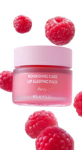 Klavuu Lip Mask Sleeping Pack (0.7oz) – Overnight Deep Hydrating Korean Lip Balm Treatment for Very Dry, Chapped Lips | Lip Lightening & Plumping with Instant Hydration | Gentle Exfoliating (Berry) - TrustMedUSA