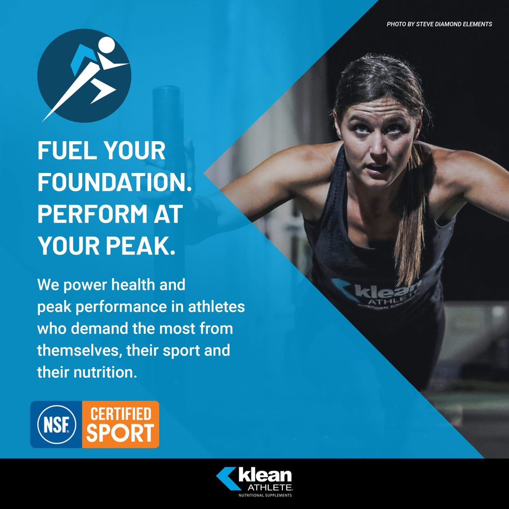 Klean Athlete Klean Ashwagandha - for Occasional Stress - Supports Adaptations to Training* - Adaptogen Blend - Vegan & Non GMO - 60 Capsules - TrustMedUSA