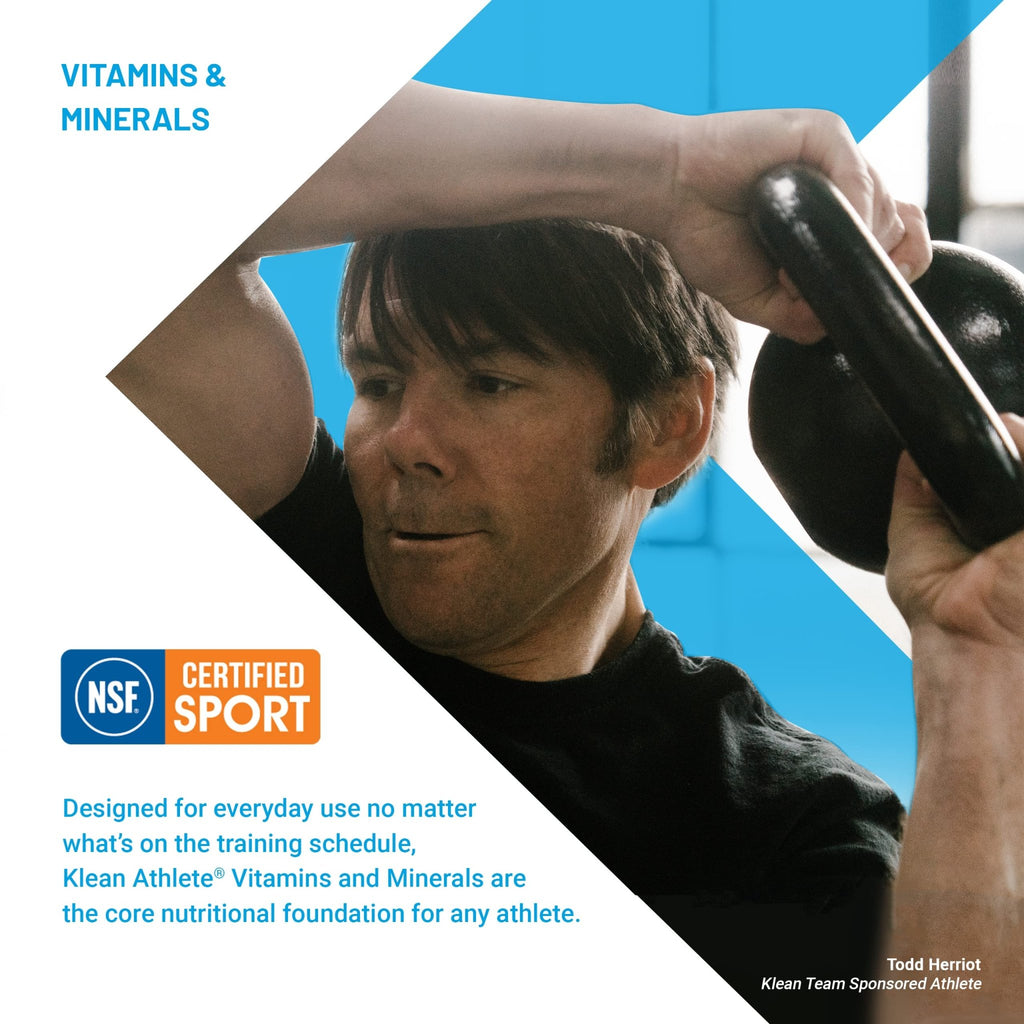 Klean Athlete Klean Sport Pack - Contains Magnesium Glycinate, Vitamin D & Omega-3 - Supports Muscle, Joint & Immune Health - NSF Certified - Daily Nutritional Supplement for Athletes - 30 Packets - TrustMedUSA