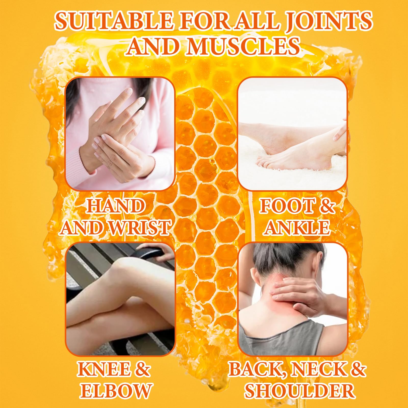 KOKOMAANE Zealand Bee Venom Professional Serum Care Cream, Muscle & Bone Relief - Fast Acting Soothing Effective Relief for Back, Neck, Hand, Foot, Knee, Muscle, Shoulder, Hip - TrustMedUSA