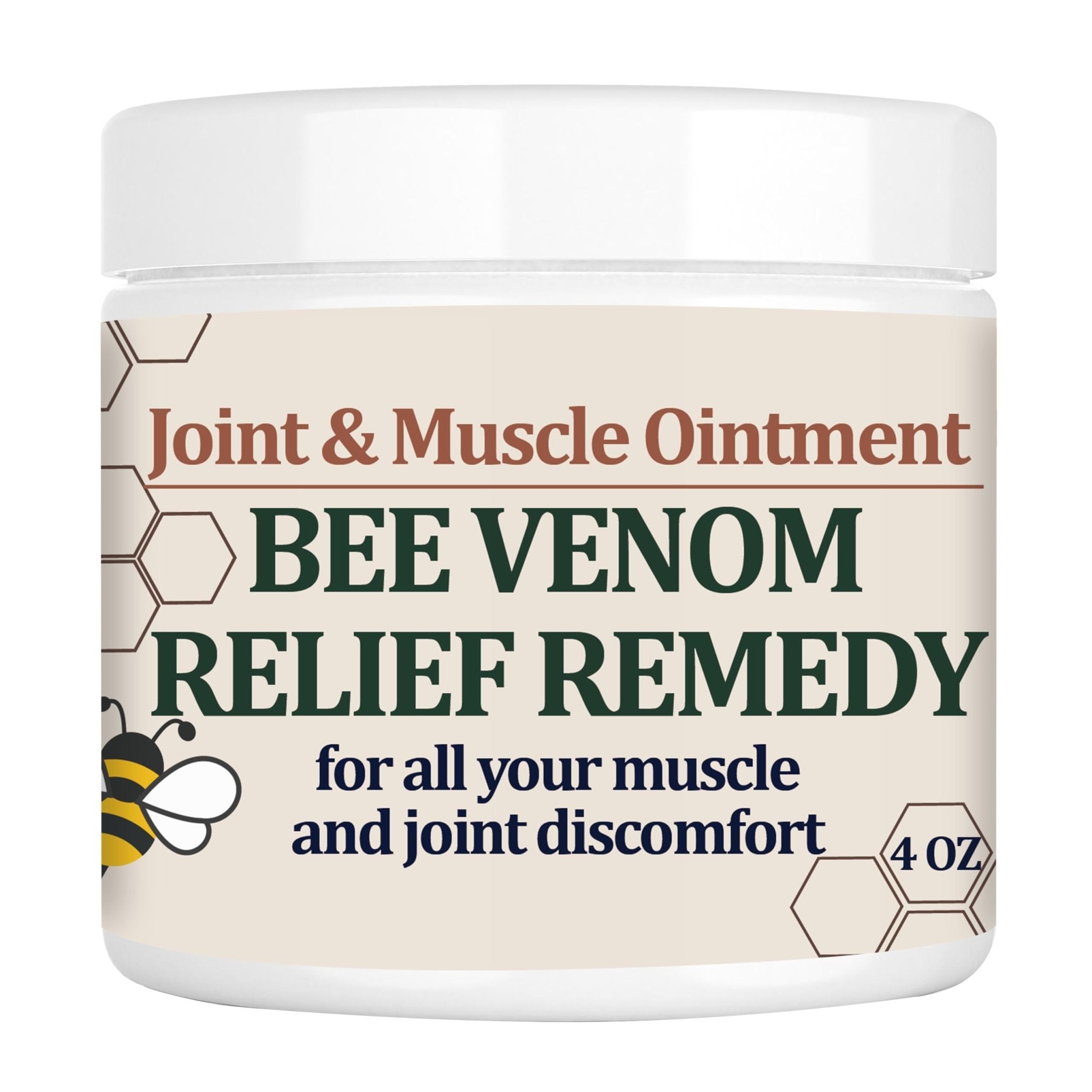 KOKOMAANE Zealand Bee Venom Professional Serum Care Cream, Muscle & Bone Relief - Fast Acting Soothing Effective Relief for Back, Neck, Hand, Foot, Knee, Muscle, Shoulder, Hip - TrustMedUSA