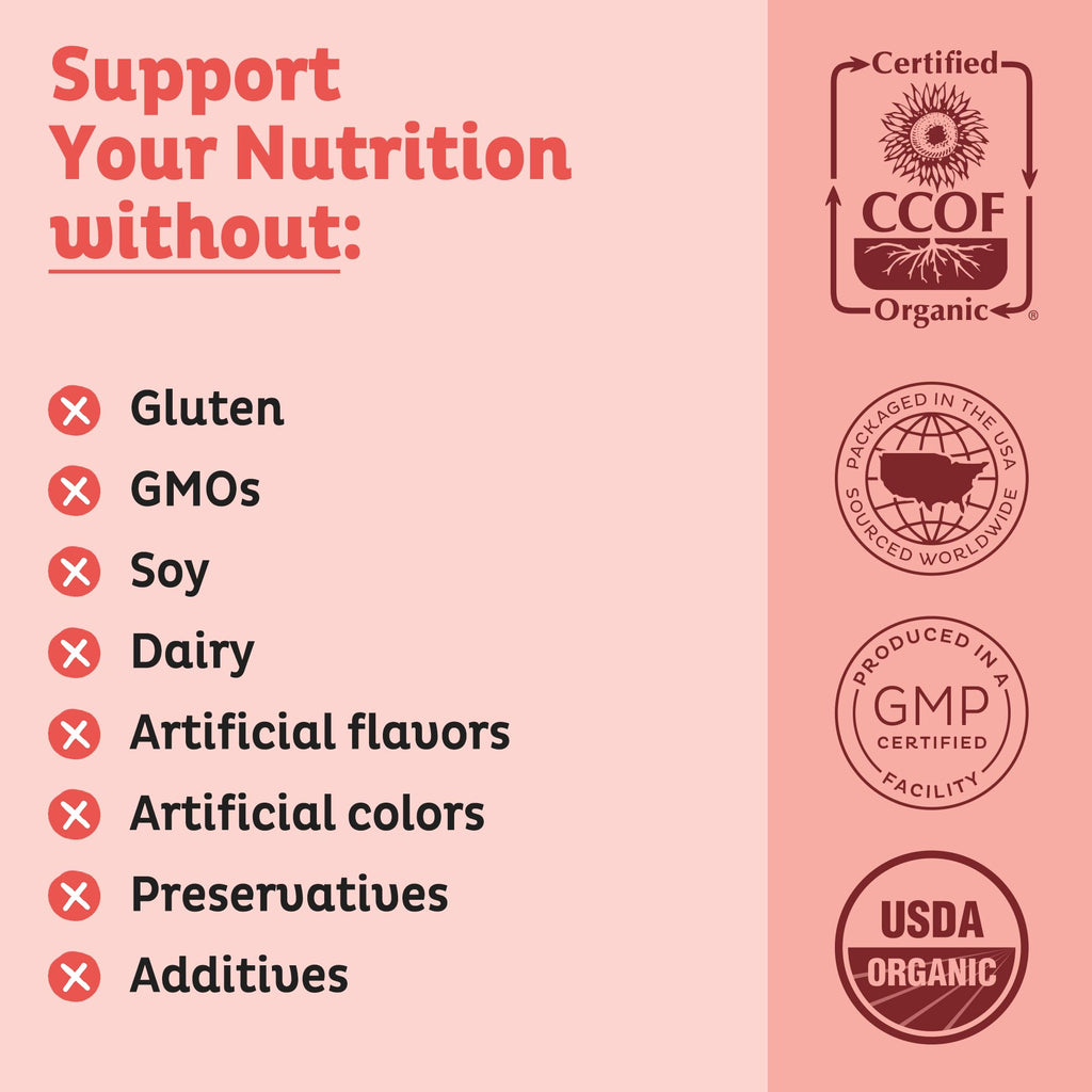 KOS Mushroom Coffee - USDA Certified Organic - Dark Chocolate Mocha Flavor - Mushroom Coffee Latte Powder with Reishi, Cordyceps, Lion's Mane, Chaga & Turkey Tail Mushrooms - Maple Wellness Supplements