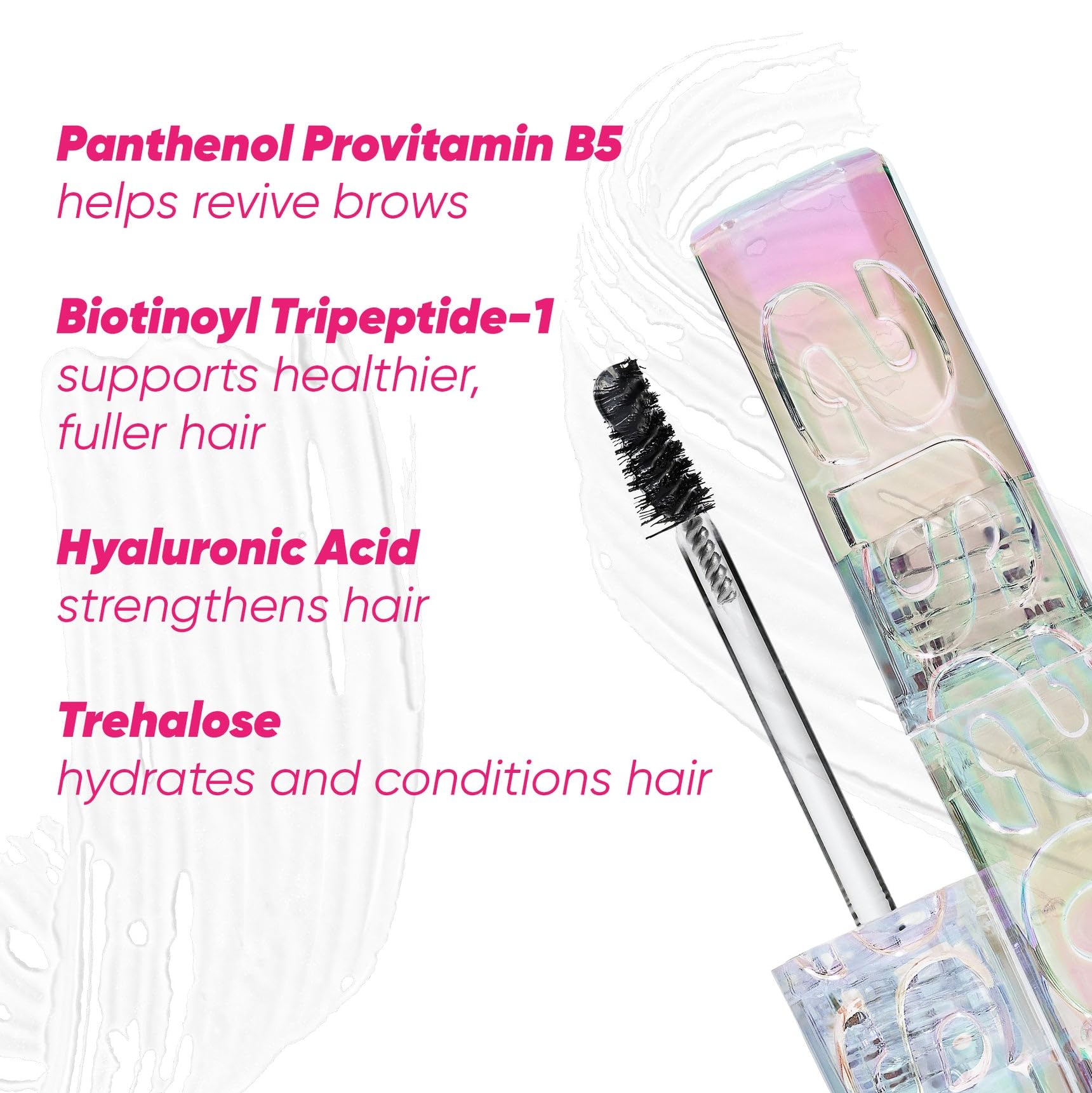 Kosas Air Brow Tinted Eyebrow Gel – Volumizing Brow Gel with Flexible Long-Lasting Hold, Clear - Maple Wellness Supplements