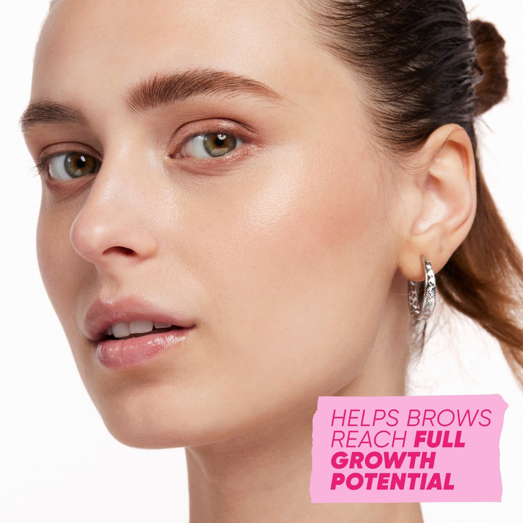 Kosas Air Brow Tinted Eyebrow Gel – Volumizing Brow Gel with Flexible Long-Lasting Hold, Medium Brown - TrustMedUSA