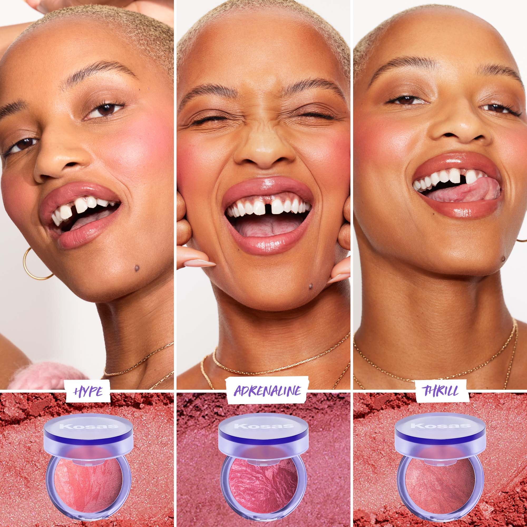 Kosas Blush is Life –Talc-Free Dimensional Blush Baked with Squalane & Hyaluronic Acid – Long Wear, Safe for Sensitive Skin - Hype - TrustMedUSA