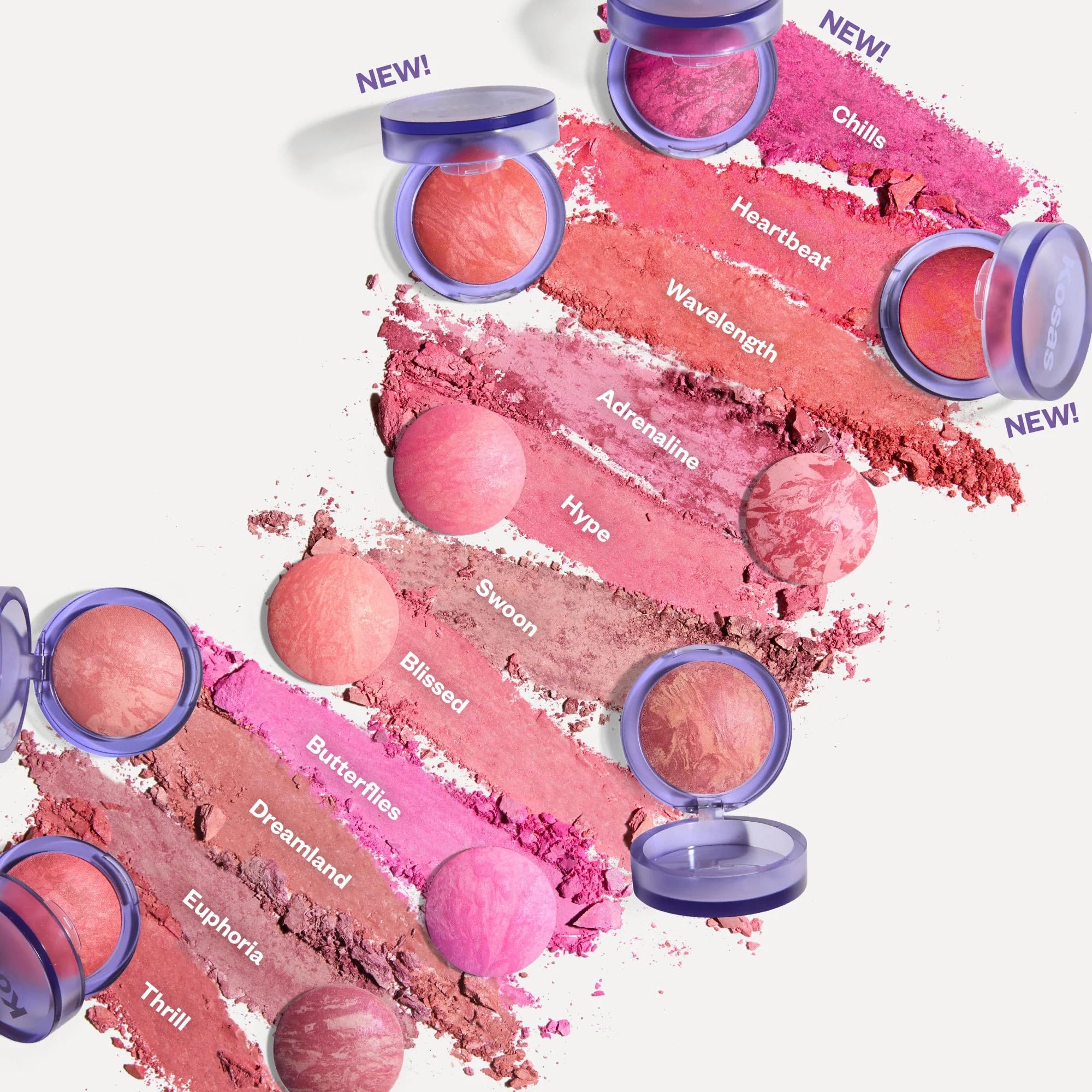 Kosas Blush is Life –Talc-Free Dimensional Blush Baked with Squalane & Hyaluronic Acid – Long Wear, Safe for Sensitive Skin - Hype - TrustMedUSA