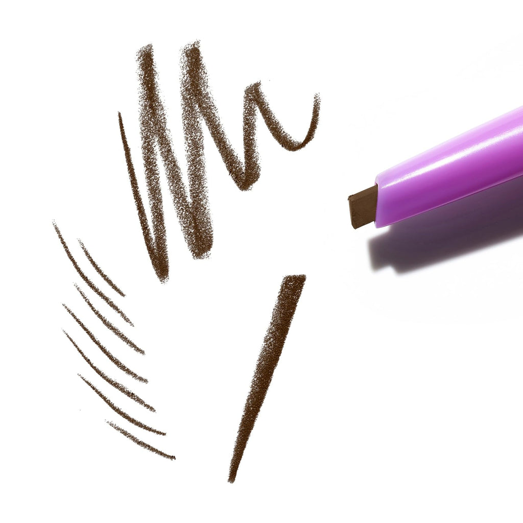 Kosas Brow Pop Eyebrow Pencil – Brow Pencil with Spoolie, Medium Brown - TrustMedUSA
