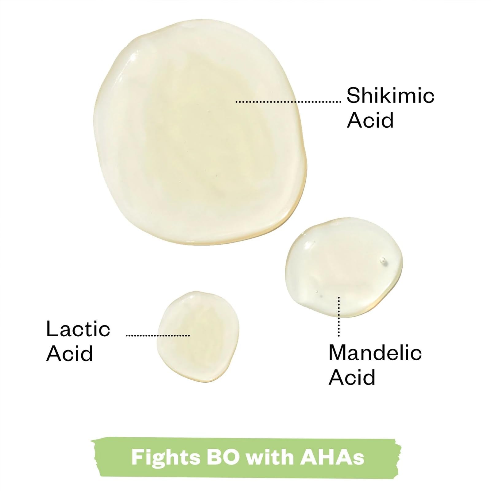 Kosas Chemistry Deodorant - Aluminium and Baking Soda Free + BO-Fighting AHA Serum that Exfoliates, Softens, and Nourishes the Skin, (Fragrance Free) - TrustMedUSA