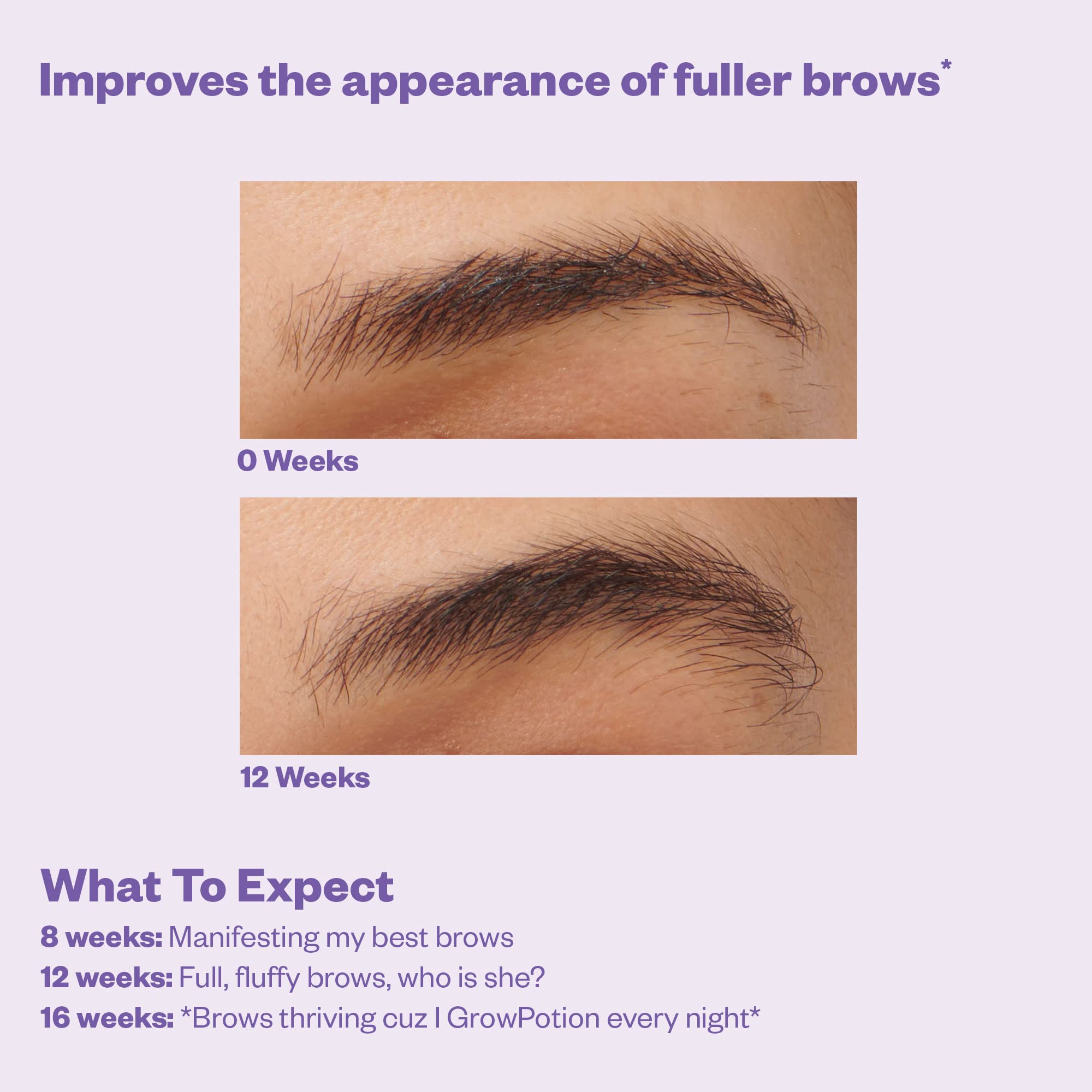 Kosas Grow Potion: Fluffy Brow and Lash Boosting Serum. Eyebrow and Eyelash Enhancing Serum - TrustMedUSA