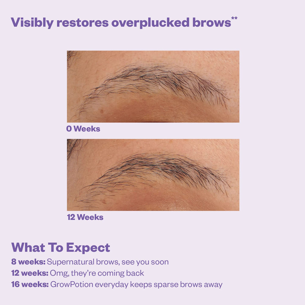 Kosas Grow Potion: Fluffy Brow and Lash Boosting Serum. Eyebrow and Eyelash Enhancing Serum - TrustMedUSA