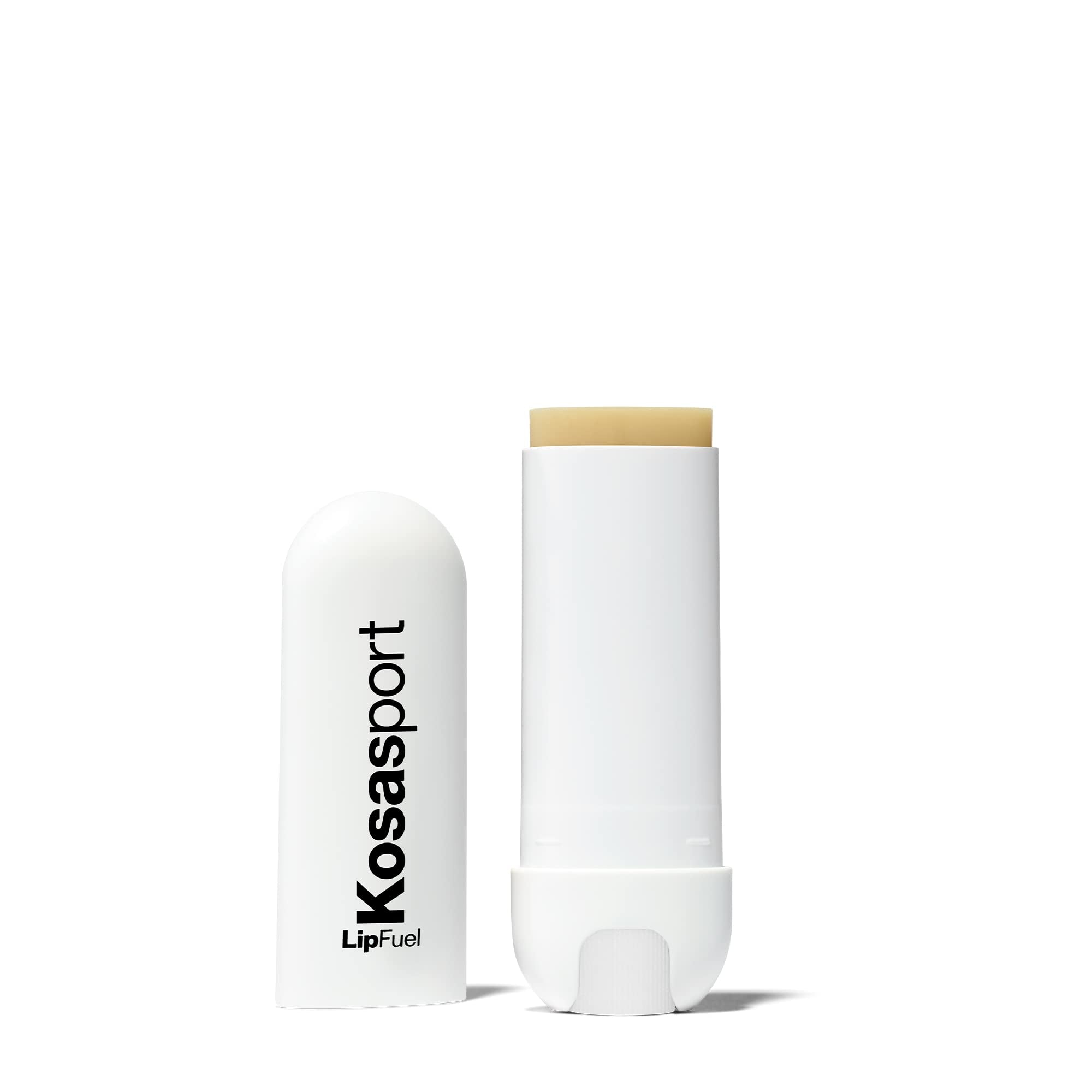 Kosas Lipfuel Hyaluronic Active Sport Lip Balm - Hydrates, Energizes and Protects - Natural Lip Treatment and Care (Baseline) - TrustMedUSA