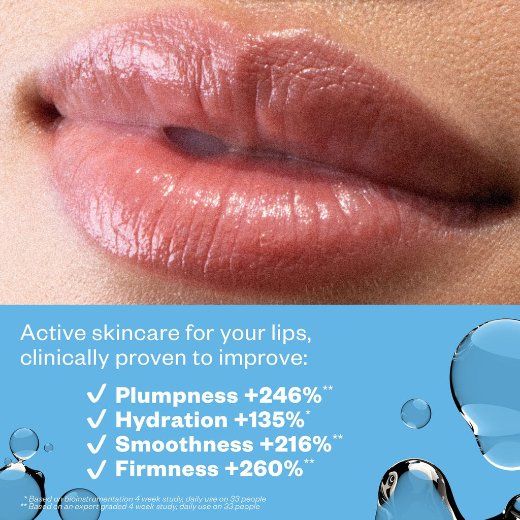 Kosas Lipfuel Hyaluronic Active Sport Lip Balm - Hydrates, Energizes and Protects - Natural Lip Treatment and Care (Flow) - Maple Wellness Supplements