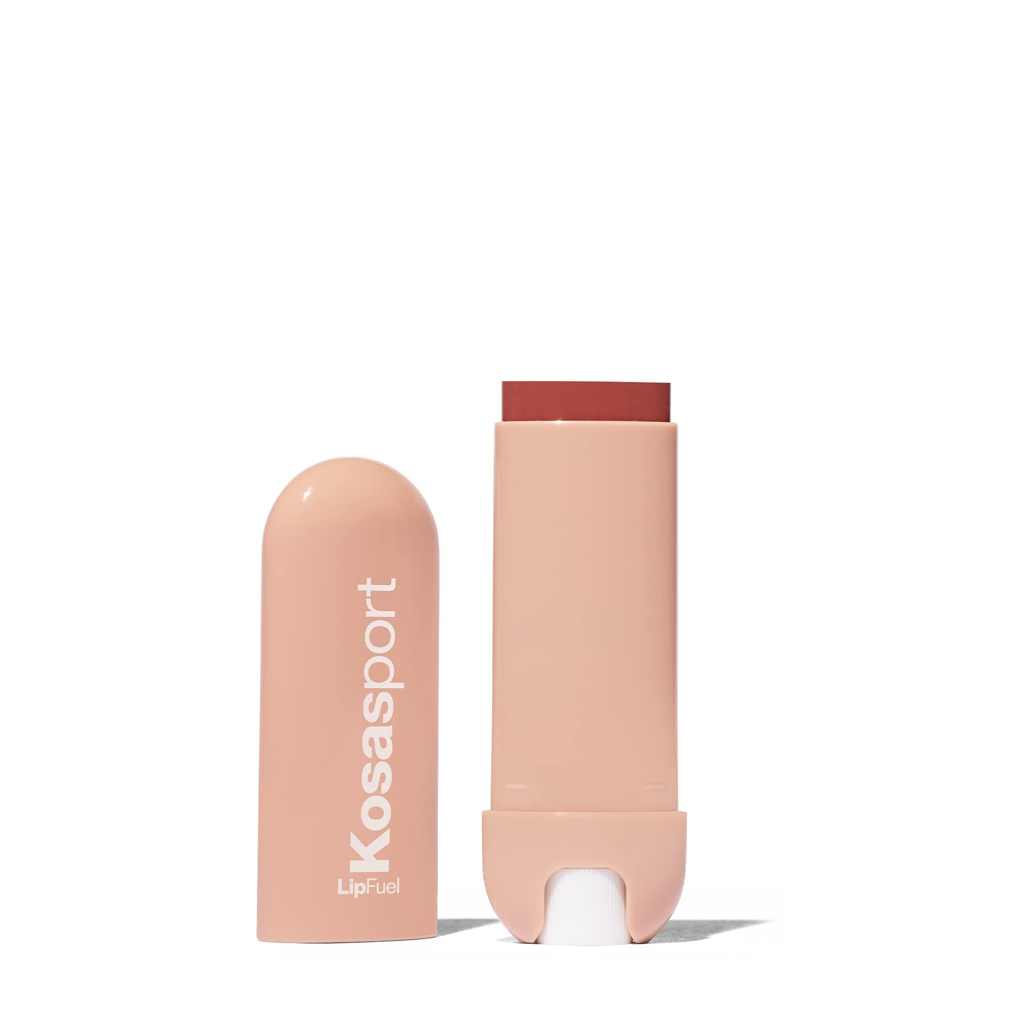 Kosas Lipfuel Hyaluronic Active Sport Lip Balm - Hydrates, Energizes and Protects - Natural Lip Treatment and Care (Flow) - Maple Wellness Supplements