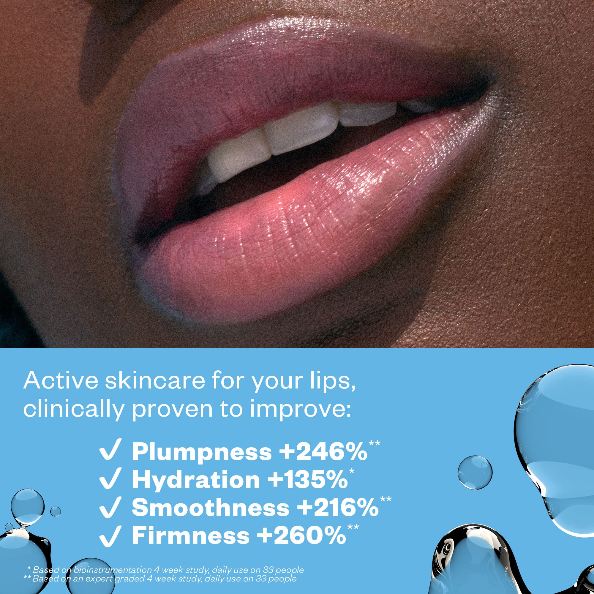 Kosas Lipfuel Hyaluronic Active Sport Lip Balm - Hydrates, Energizes and Protects - Natural Lip Treatment and Care (Rush) - TrustMedUSA