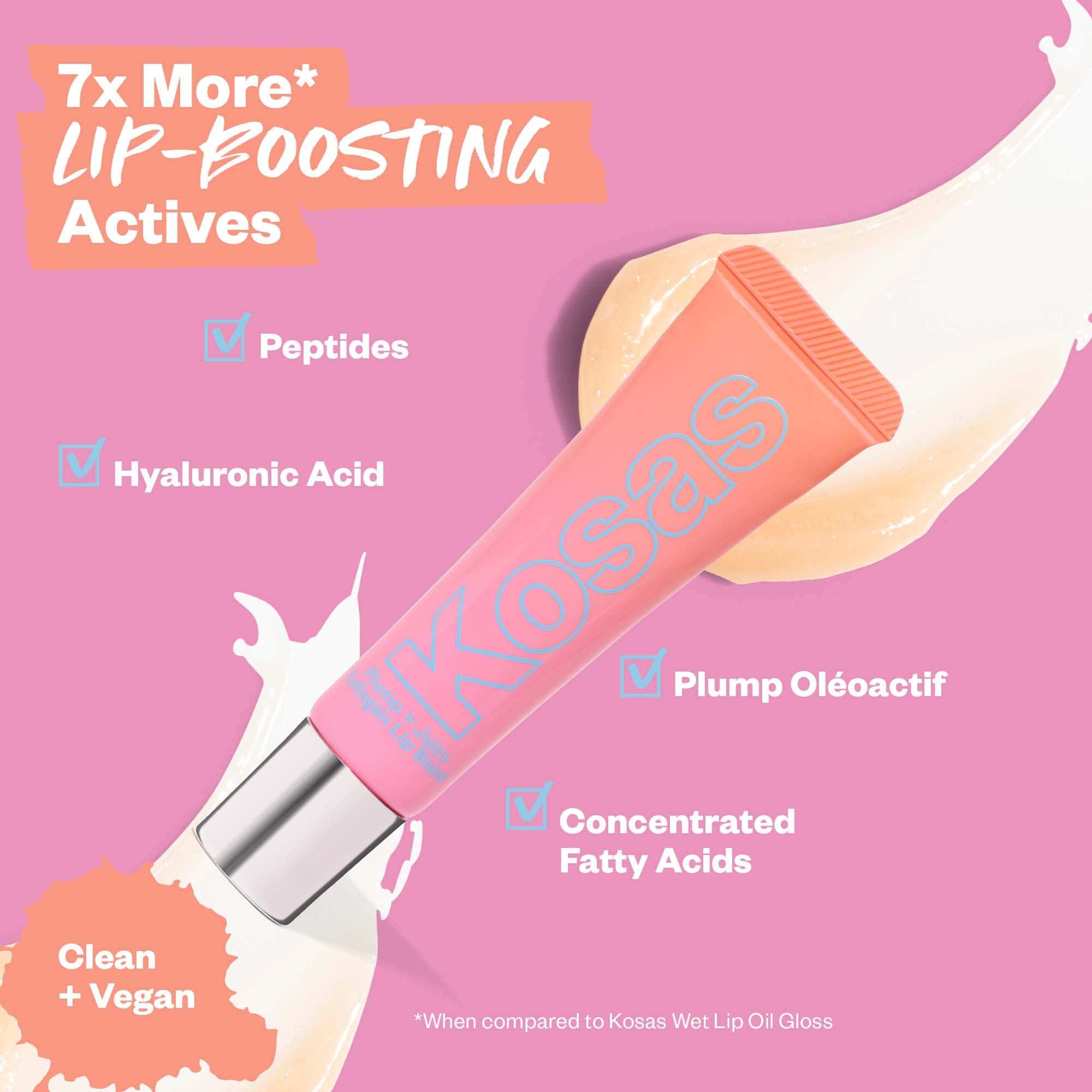 Kosas Plump and Juicy Lip Collagen Booster - TrustMedUSA