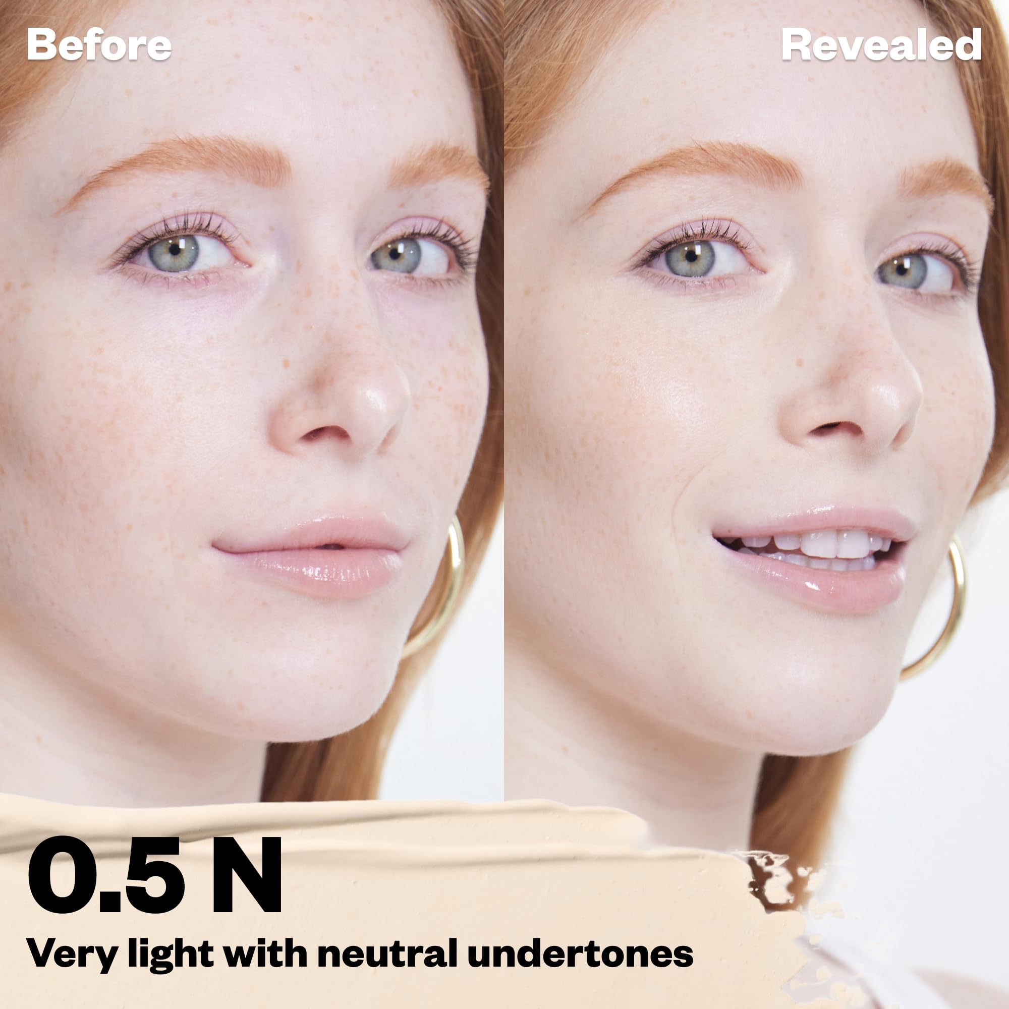 Kosas Revealer Concealer – Medium Coverage Hydrating Under Eye & Face Concealer with Hyaluronic Acid, Tone 0.5 N - TrustMedUSA