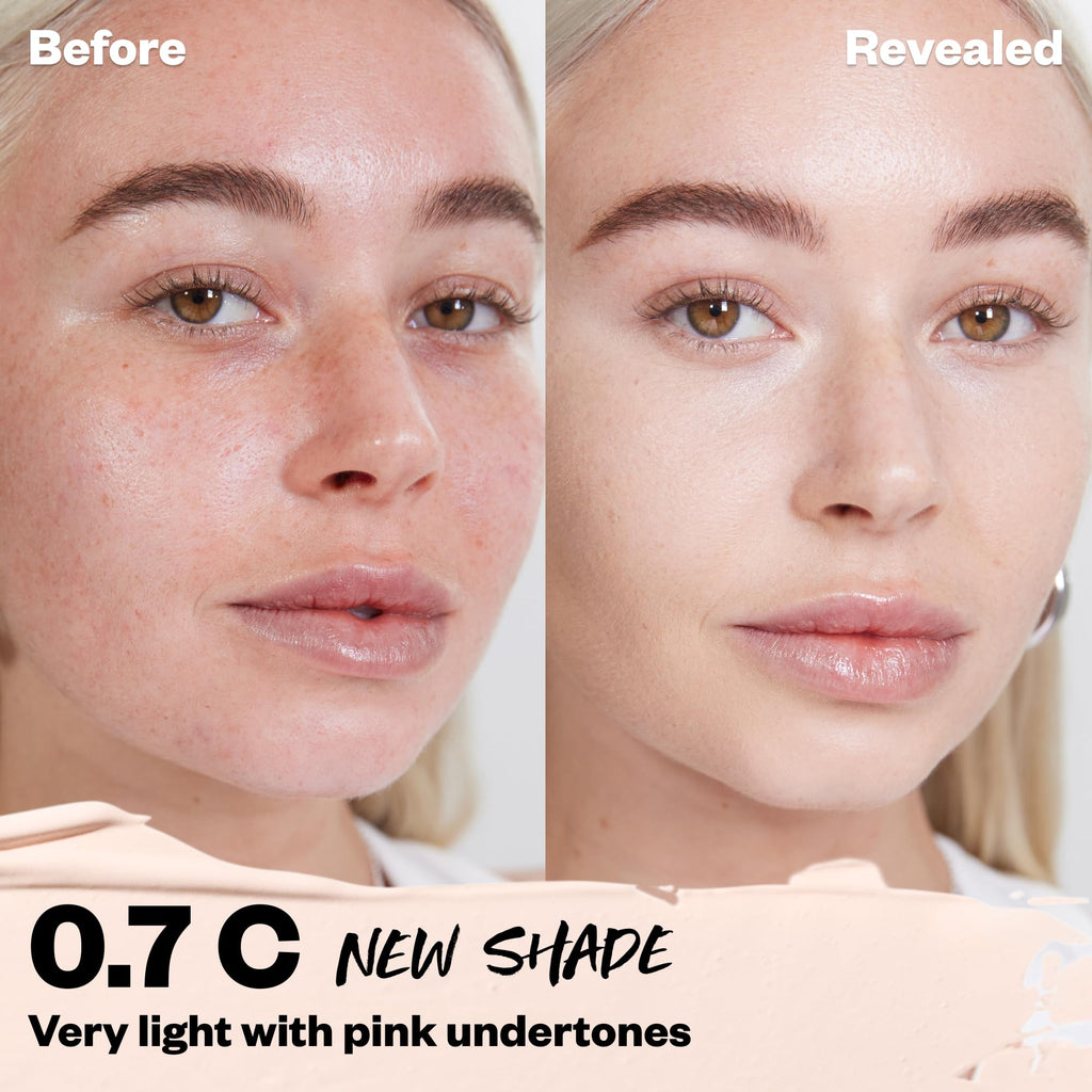 Kosas Revealer Concealer – Medium Coverage Hydrating Under Eye & Face Concealer with Hyaluronic Acid, Tone 0.7 C - TrustMedUSA