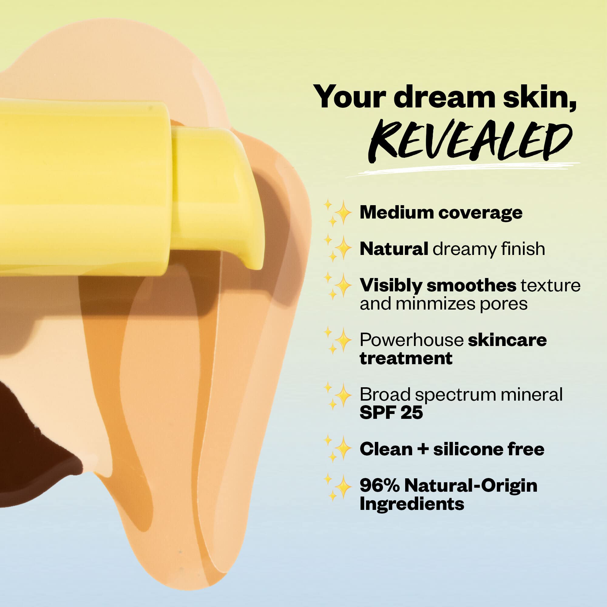 Kosas Revealer Liquid Foundation SPF 25 – Medium Buildable Coverage, Hydrating Natural Glow Finish, Light Medium Neutral 200 - TrustMedUSA