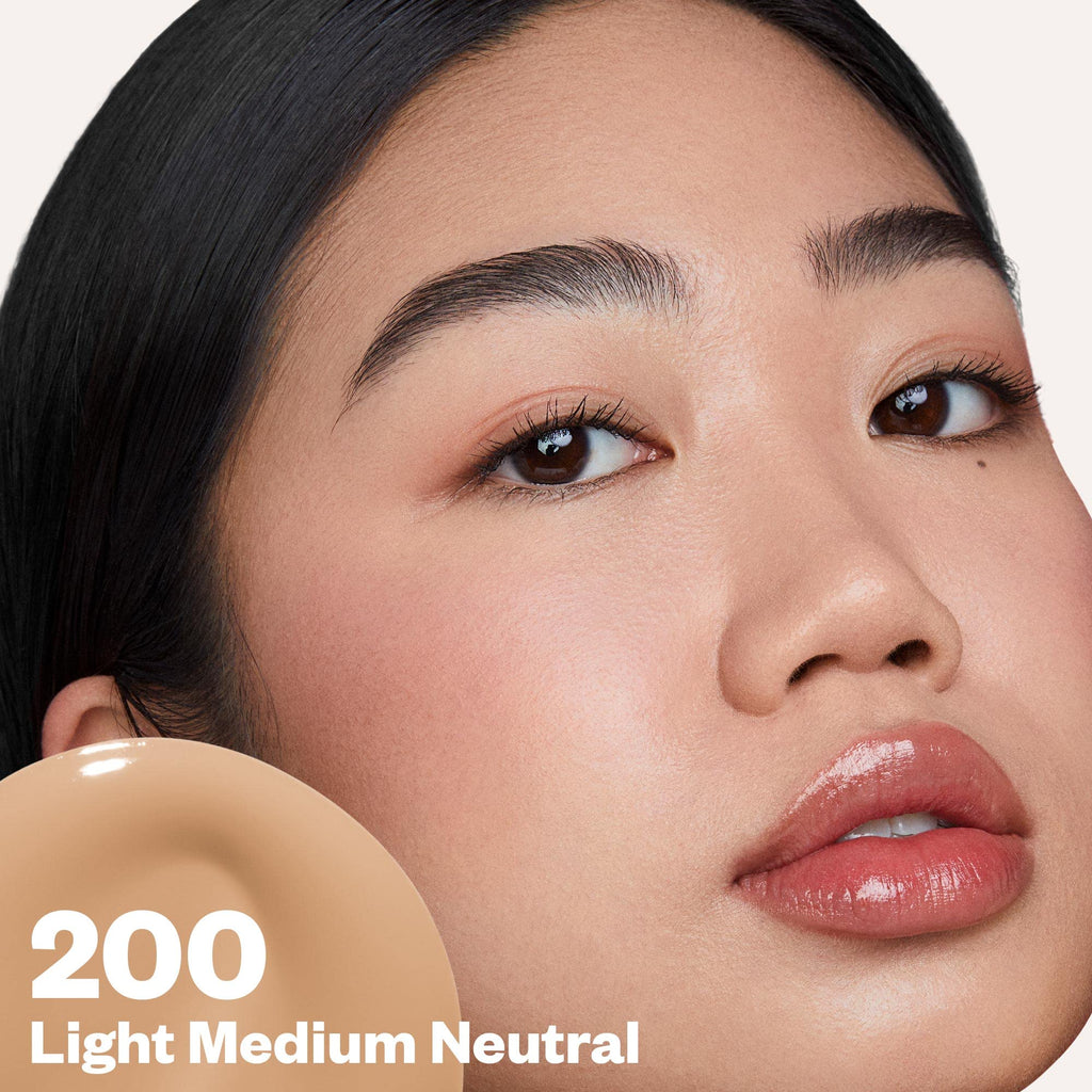 Kosas Revealer Liquid Foundation SPF 25 – Medium Buildable Coverage, Hydrating Natural Glow Finish, Light Medium Neutral 200 - TrustMedUSA