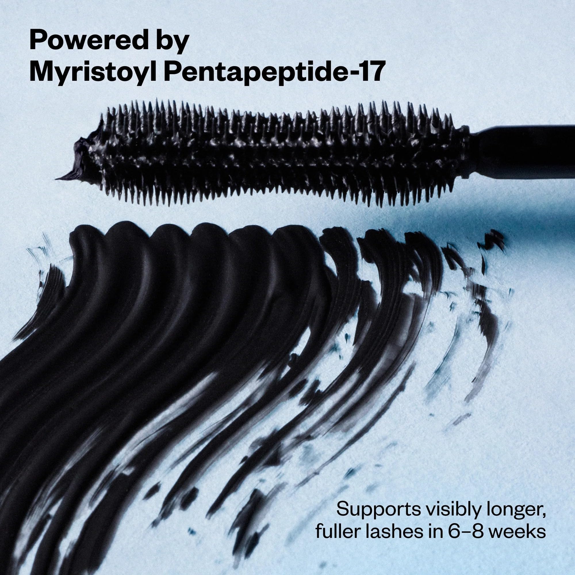 Kosas Soulgazer Lengthening + Lifting Peptide Mascara – Smudge-Proof, Clump-Free Mascara + Lash Serum 2-in-1 for Long, Defined Lashes – Curvilinear Molded Brush, Vegan, Sensitive-Eye Safe - TrustMedUSA