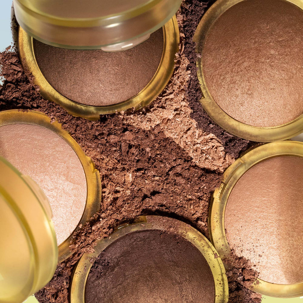 Kosas Sun Show Glowy Warmth Baked Bronzer - Contouring Powder for Cheekbones, Nose & Jawline - Enriched with Concentrated Fatty Acids - Talc-Free, Vegan & Hypoallergenic - Escape - TrustMedUSA